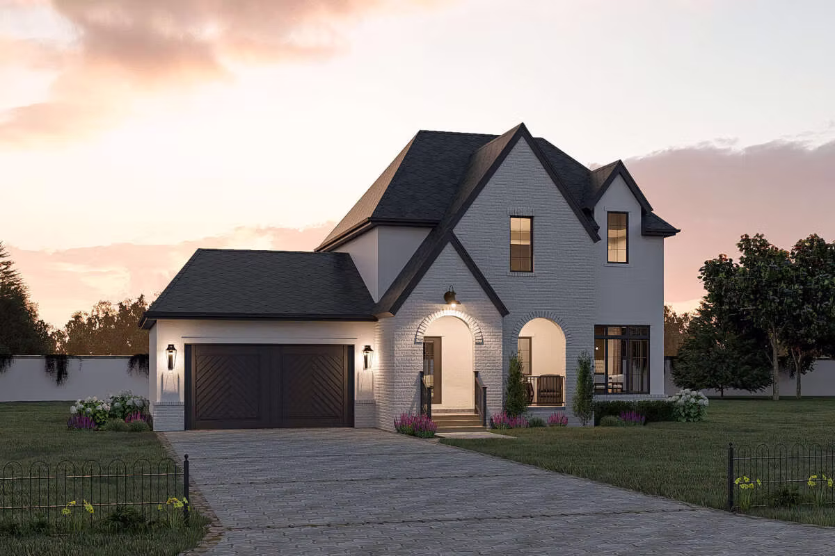 The Hawthorne — Tudor Revival home plan by GSP Home Solutions