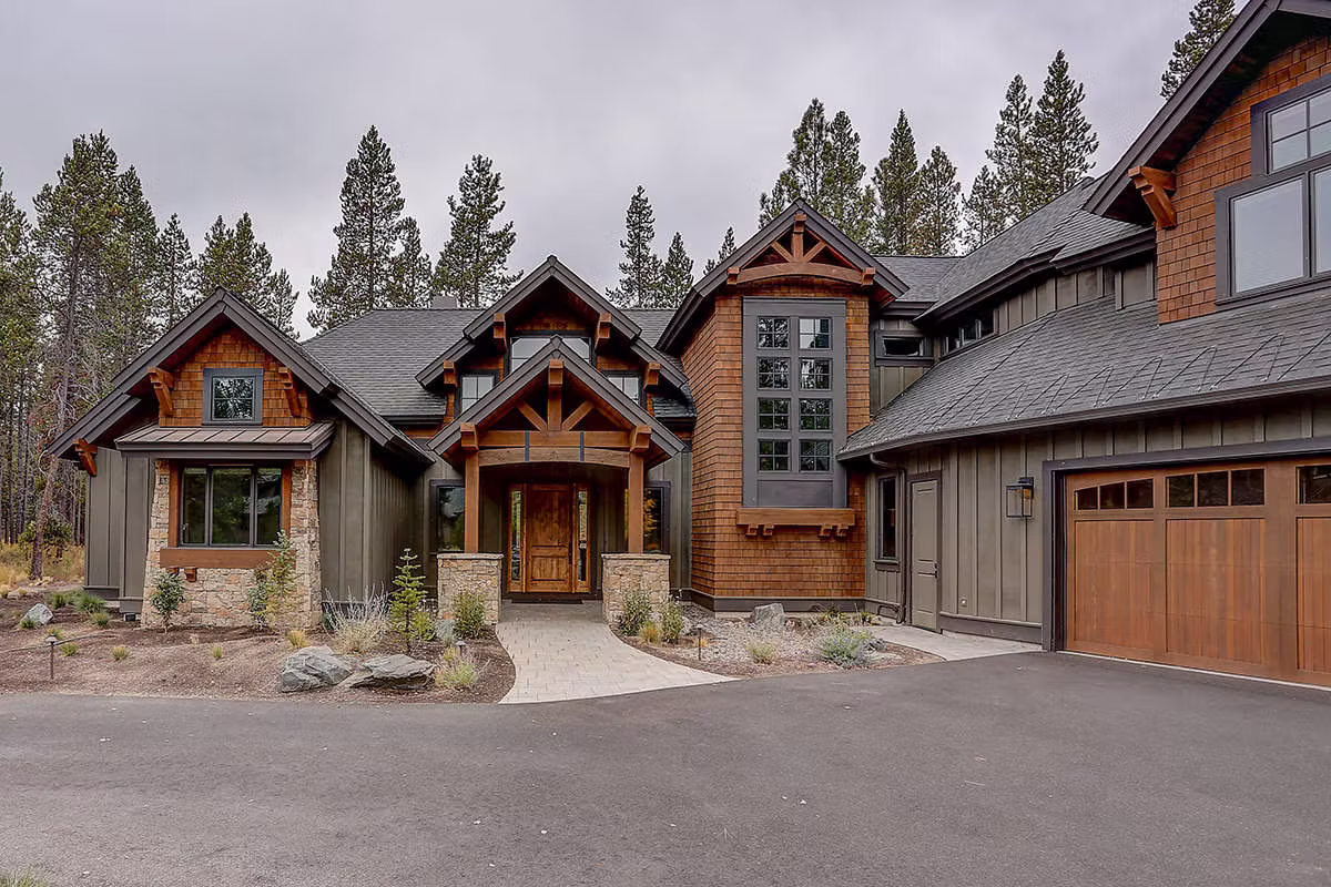 The Sierra — Mountain Modern home plan by GSP Home Solutions